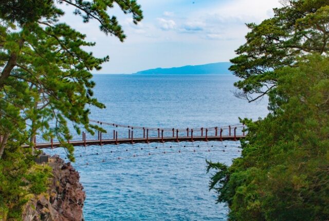 城ヶ崎海岸・門脇つり橋