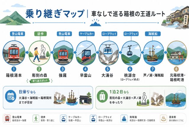 乗り継ぎマップ
