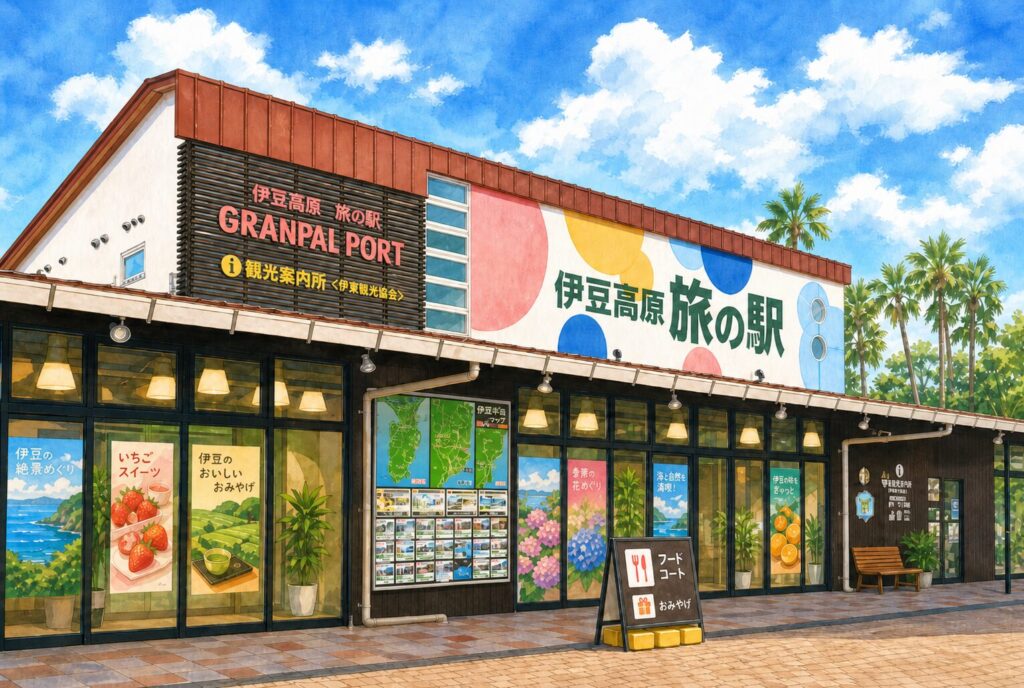 伊豆高原 旅の駅ぐらんぱるぽーと